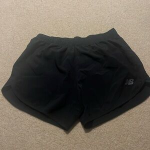 New Balance athletic shorts, black, size Small